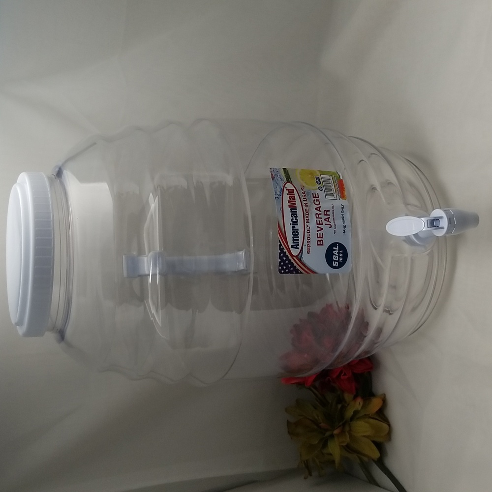 American Made 5 Gallon Beverage Jar
